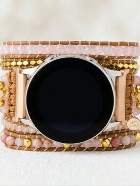 Cape Diablo Golden Rose Quartz Samsung Galaxy Watch Strap